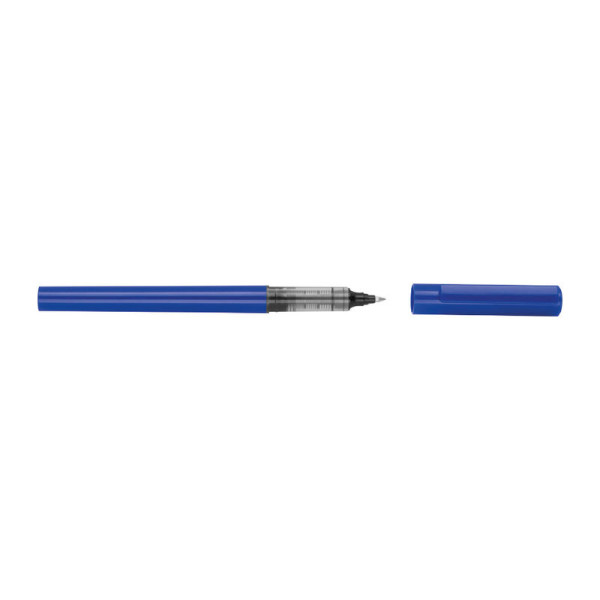 Plastové kuličkové pero s modrým inkoustem