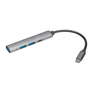 USB rozbočovač z recyklovaného hliníku - Reklamnepredmety