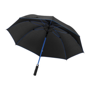Černý deštník s barevnou kostrou - Reklamnepredmety