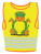 Dětská bezpečnostní vesta Funtastic Wildlife CO² neutrální - 2401334 - variant