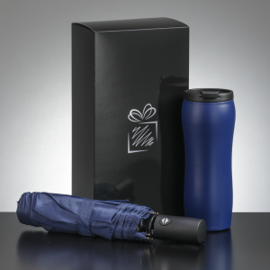 PRIMO SADA: VAKUOVÝ HRNEK 400 ML & AUTOMATICKÝ DEŠTNÍK - Reklamnepredmety