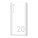 Powerbanka Silicon Power GS15, 20 000 mAh - gs15-white_1 - variant Eg SP20KMAPBKGS150W