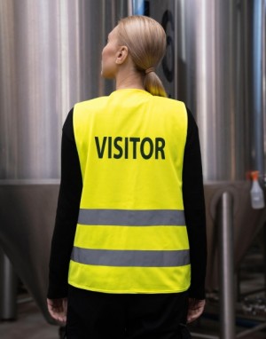 Bezpečnostní vesta Passau VISITOR/SECURITY - Reklamnepredmety