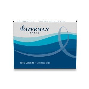 Inkoustové bombičky Waterman standardní, tmavomodré, omyvatelné - Reklamnepredmety