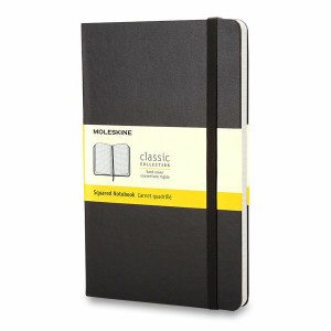 Zápisník Moleskine - tvrdé desky S, čtverečkovaný - Reklamnepredmety