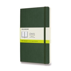 Zápisník Moleskine - měkké desky L, čistý - Reklamnepredmety