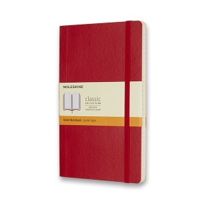 Zápisník Moleskine - měkké desky L, linkovaný - Reklamnepredmety