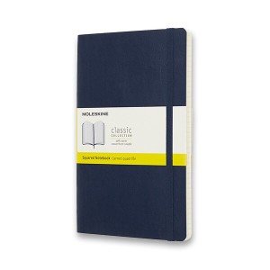 Zápisník Moleskine - měkké desky L, čtverečkovaný - Reklamnepredmety