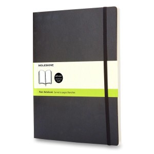 Zápisník Moleskine - měkké desky XL, čistý - Reklamnepredmety