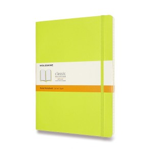 Zápisník Moleskine - měkké desky XL, linkovaný - Reklamnepredmety