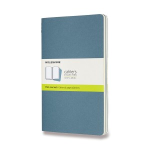 Sešity Moleskine Cahier L, čistý, 3 ks - Reklamnepredmety