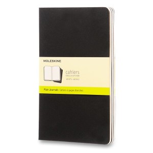 Sešity Moleskine Cahier L, čistý, 3 ks - Reklamnepredmety