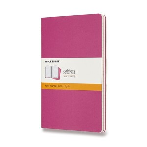 Sešity Moleskine Cahier L, linkovaný, 3 ks - Reklamnepredmety