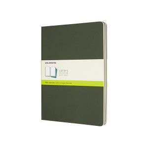 Sešity Moleskine Cahier XL, čistý, 3 ks - Reklamnepredmety