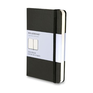 Skicař Moleskine - tvrdé desky S - Reklamnepredmety