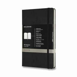 Zápisník Moleskine Professional - tvrdé desky L - Reklamnepredmety