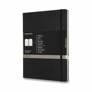Zápisník Moleskine Professional - tvrdé desky XL - Reklamnepredmety