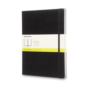 Zápisník Moleskine - tvrdé desky XL, čistý - Reklamnepredmety