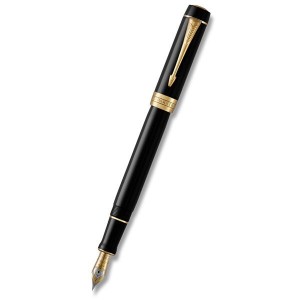 Parker Duofold Classic Black GT - plnicí pero CNT - Reklamnepredmety