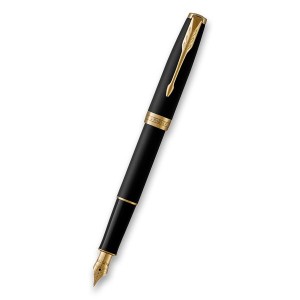 Parker Sonnet Matte Black GT plnicí pero - Reklamnepredmety