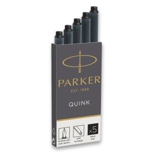 Inkoustové bombičky Parker 5 ks, výběr barev - Reklamnepredmety