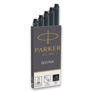 Inkoustové bombičky Parker 5 ks, výběr barev - Reklamnepredmety