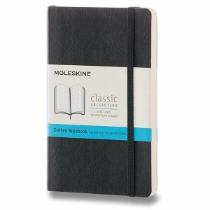 Zápisník Moleskine - měkké desky - S, tečkovaný - Reklamnepredmety