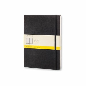 Zápisník Moleskine - tvrdé desky XL, čtverečkovaný - Reklamnepredmety