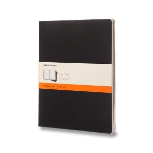 Zápisníky Moleskine Cahier v tvrdé vazbě XXL, linkovaný, 3 ks - Reklamnepredmety