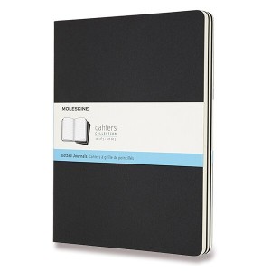 Sešity Moleskine Cahier XL, tečkované, 3 ks - Reklamnepredmety