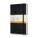 Zápisník Moleskine Expanded - tvrdé desky, L, linkovaný — černá