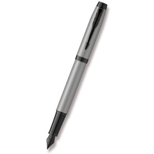 Parker IM Achromatic Grey BT plniace pero hrot M - Reklamnepredmety