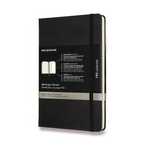 Zápisník Moleskine pre project Planner L, čierny - Reklamnepredmety