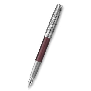 Parker Sonnet Premium Metal Red CT plniace pero 18K hrot M - Reklamnepredmety