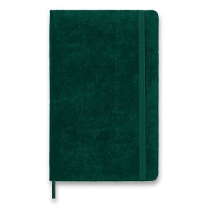 Zápisník Moleskine Velvet - tvrdé dosky L, linajkový, výber farieb čierny - Reklamnepredmety