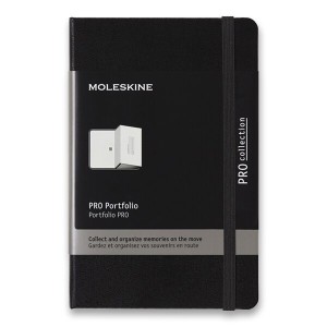 Portfólio MOLESKINE S, čierne - Reklamnepredmety