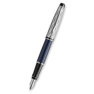 Waterman Expiert Made in France DLX Blue CT plniace pero hrot M - Reklamnepredmety