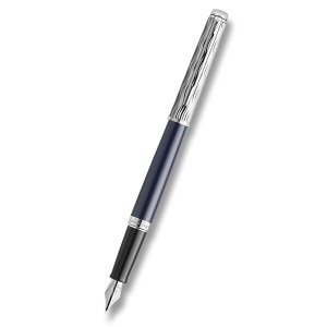 Waterman Hémisphére Made in France DLX Blue CT plniace pero hrot M - Reklamnepredmety