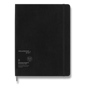 Zápisník Moleskine Smart 2022 XL, linajkový, mäkké dosky - Reklamnepredmety