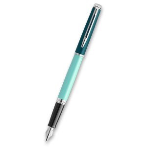 Waterman Hémisphère Colour Blocking Green CT plnicí pero hrot M - Reklamnepredmety