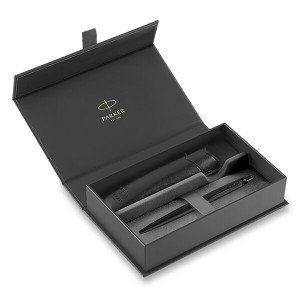 Parker Jotter XL Monochrome Black BT guľôčkové pero, darčeková kazeta s puzdrom - Reklamnepredmety