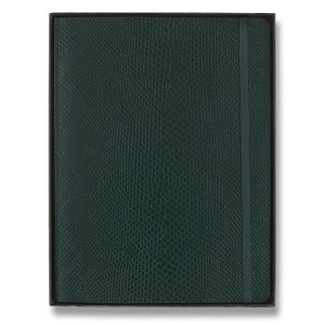 Zápisník Moleskine Precious & Ethical Vegea Boa - mäkké dosky XL, linajkový, zelený - Reklamnepredmety