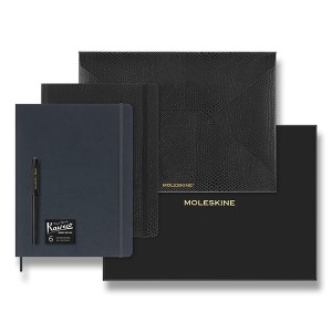 Súprava zápisníkov Moleskine Precious & Ethical Vegea a Kaweco XL, linajkový, darčeková súprava - Reklamnepredmety
