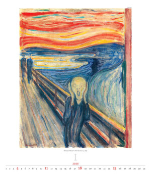 Kalendár Expressionism - Reklamnepredmety