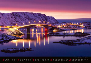Kalendár Bridges - Reklamnepredmety