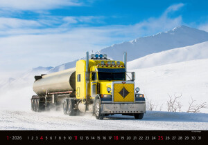 Kalendár Trucks - Reklamnepredmety