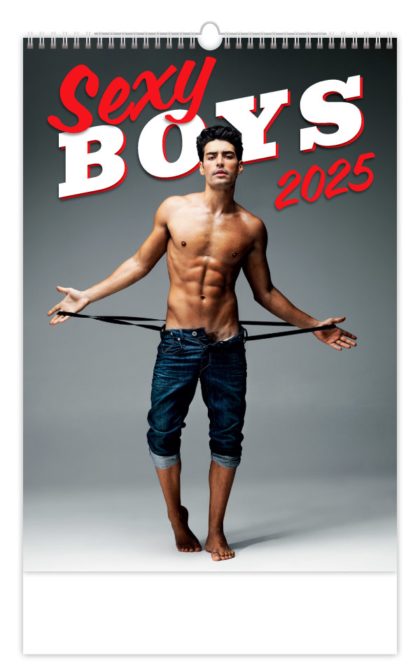 Nástěnný kalendář Sexy Boys