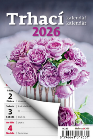 Týdenní trhací kalendář A6 - Reklamnepredmety