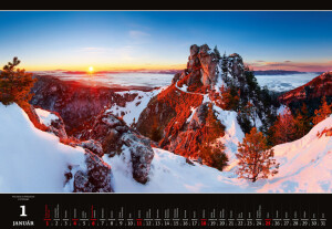 Kalendár Slovakia Panorama - Reklamnepredmety