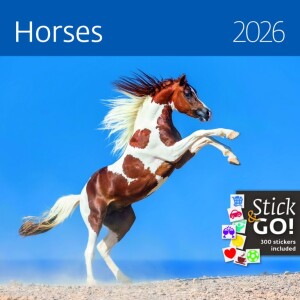 Kalendář Horses - Reklamnepredmety